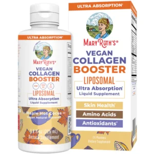 Mary-Ruths-vegan-collagen-booster-liposomal-7oz-maple-hotcocoa-maryruth-organics-bottle-box-benefits_600x