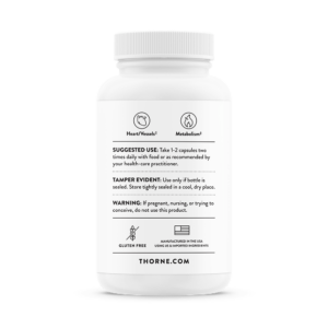 Thorne-Berberine-1,000mg (Berberine-500)-back