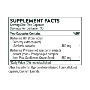 Thorne-Berberine-1,000mg (Berberine-500)-supplement-facts