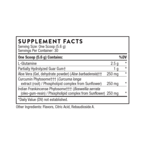 Thorne-EnteroMend (NSF, Exclusive)-supplement-facts