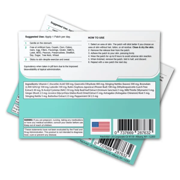Patch Aid Allergy Plus Patch - Image 3